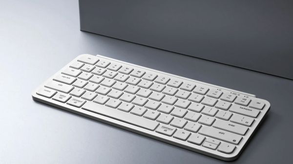 Keyboard Keychron B1 Pro, USB/WL/BT, ivory white