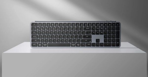 Keyboard Keychron B6 Pro, USB/WL/BT, space gray