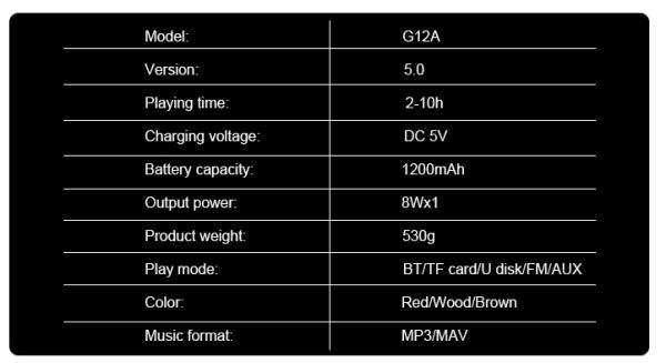 Kisonli g12a
