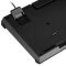 2E GAMING Membrane keyboard KG300 114key, USB-A, EN/RU, LED, black