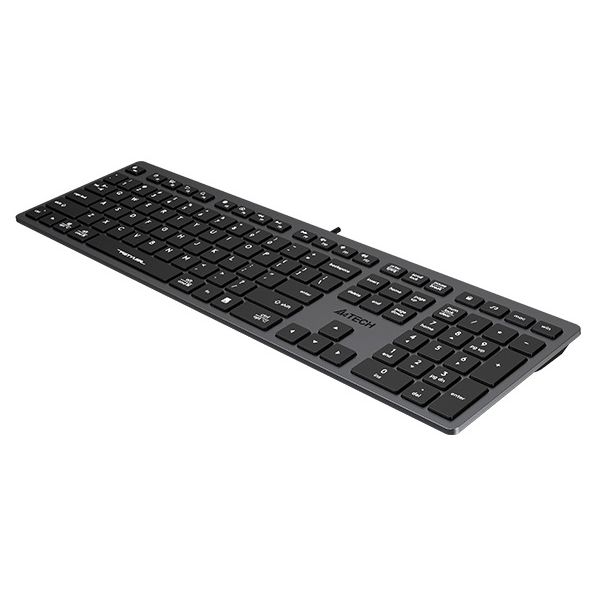 Keyboard: A4Tech Fstyler FX50 Scissor Switch Keyboard EN/RU layout Grey