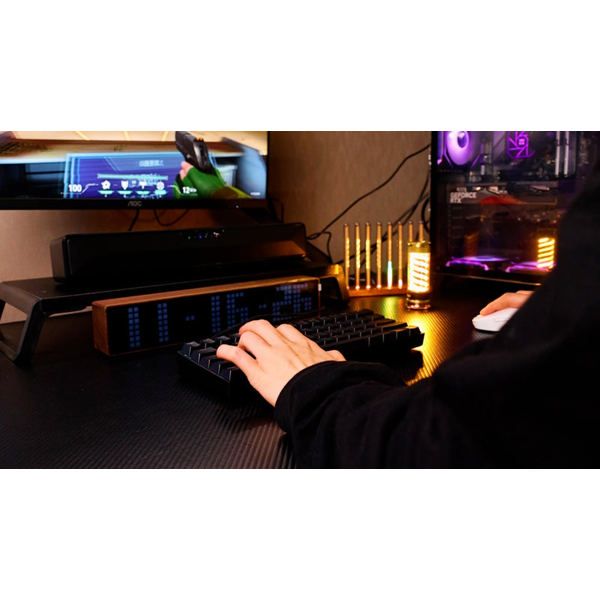keyboard MCHOSE Ace 60 Pro Hall Effect, KTEK Magnetic Switch,  8K, USB-A, RGB, black