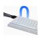 keyboard MCHOSE Ace 68 Hall Effect, Ice Blue Magnetic, 8K, USB-A, RGB, white
