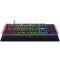 Razer Keyboard mechanical BlackWidow V4, 114key, Yellow Switch, USB-A, EN/RU, RGB, black