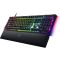 Razer Keyboard mechanical BlackWidow V4, 114key, Yellow Switch, USB-A, EN/RU, RGB, black