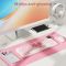 Royal Kludge RK N99-PM-XH RGB Mechanical Keyboard, Cream Switch, Hot Swappable, Wireless, Type-C, Bluetooth, 2.4GHz, Pink Melody