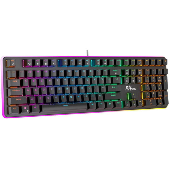 Royal Kludge RK 918 Mechanical Keyboard, Brown switch, Wired, USB, Black