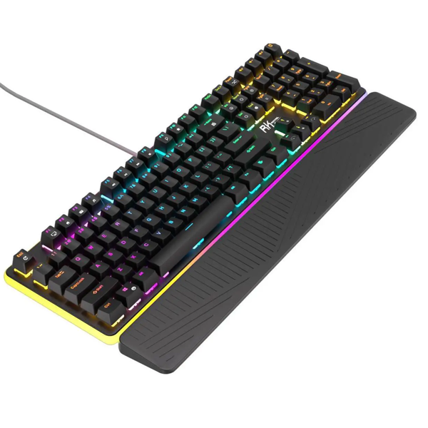 Royal Kludge RK 918 Mechanical Keyboard, Brown switch, Wired, USB, Black