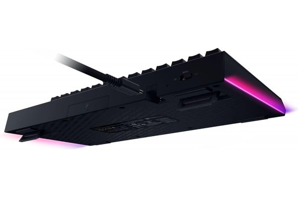 Razer Keyboard mechanical BlackWidow V4 Pro 75%, 81key, Mechanical Switches Gen-3, USB-A/WL/BT, EN, RGB, blck