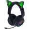 Razer Headset Kraken Kitty V3 Pro, USB/BT/WL, black