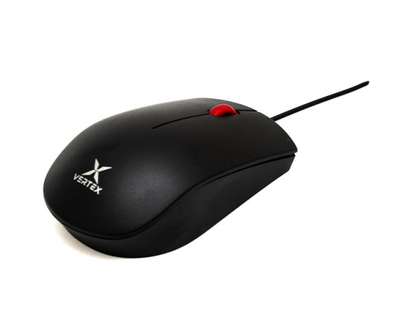 Keyboard-mouse: Vertex VX-501B Wired Keyboard & Mouse Combo EN/RU Layout Black