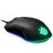 SteelSeries Mouse Rival 3, RGB, USB-A, black