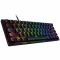 Razer Keyboard mechanical Huntsman Mini 61key, Purple Switch, USB-A, EN/RU, RGB, black