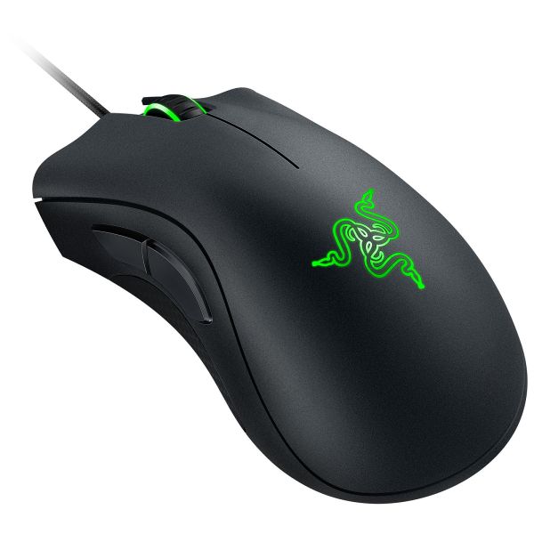 Razer Mouse DeathAdder Essential, Color LED, USB-A, black
