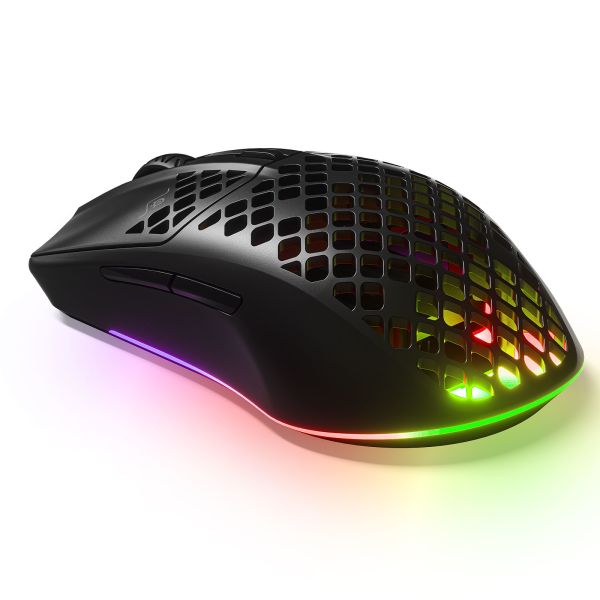 Gaming mouse SteelSeries Aerox 3 Wireless (2022) Onyx Black