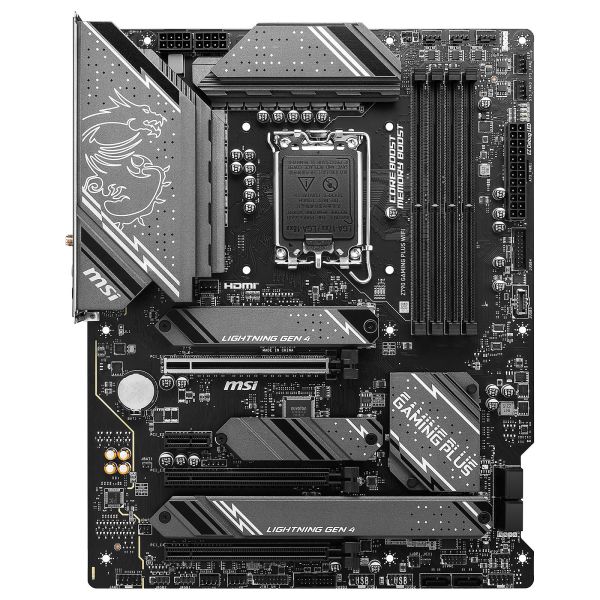MSI Motherboard Z790 GAMING PLUS WIFI s1700 Z790 4xDDR5 HDMI DP Wi-Fi BT ATX