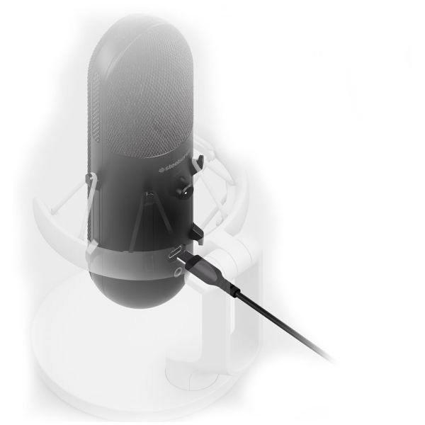 SteelSeries Gaming microphone Alias, Omni, USB-A, black