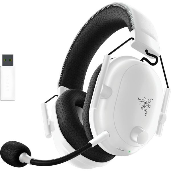 Razer Gaming Headset BlackShark V2 Pro (2023), 7.1, WL/BT, white