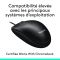 LOGITECH Mouse M100 - BLACK - USB - EMEA-914 - AKOYA HANGTAB BOX M100