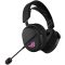 Headset: Asus ROG Pelta RGB Gaming Wireless Bluetooth Headset Black - 90YH0410-BHUA00