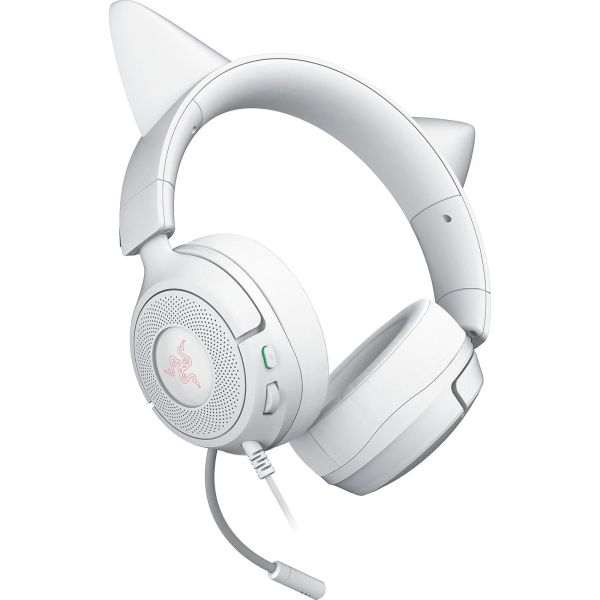 Razer Headset Kraken Kitty V3 X, mini-jack, 1.3m, white
