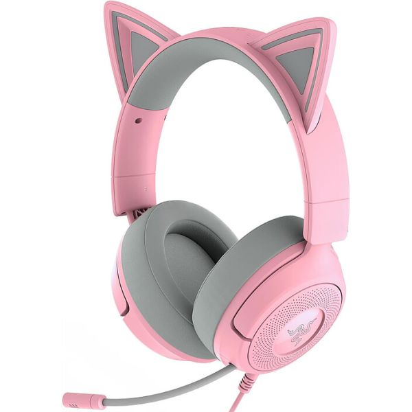 Razer Headset Kraken Kitty V3 X, mini-jack, 1.3m, quartz