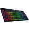 Razer Keyboard mechanical BlackWidow V4 Low-profile TKL HyperSpeed, 87key, Green Switch, USB-A/WL/BT, EN, RGB, black