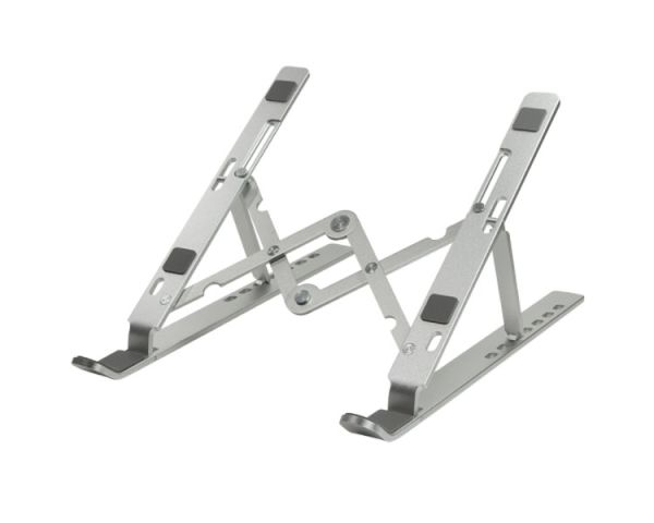 Notebook stand: LogiLink AA0134 Notebook stand foldable aluminum silver