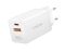 Charger: Logilink PA0371 1xUSB-C (PD) & 1xUSB-A (QC) GaN Fast Charger 65W White