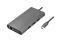 Docking station: Logilink UA0383 USB3.2 Docking Station USB-C 10-Port PD Silver