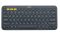 LOGITECH K380 Multi-Device Bluetooth Keyboard - DARK GREY - RUS
