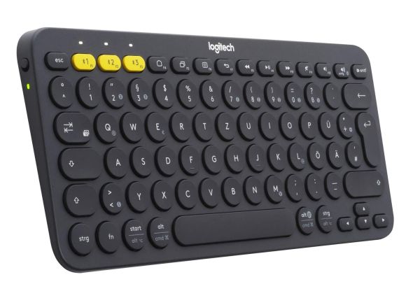 LOGITECH K380 Multi-Device Bluetooth Keyboard - DARK GREY - RUS
