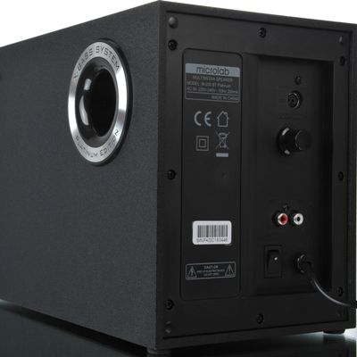 Speaker 2.1: Microlab M-200BT Platinum Bluetooth Speaker 50W Black
