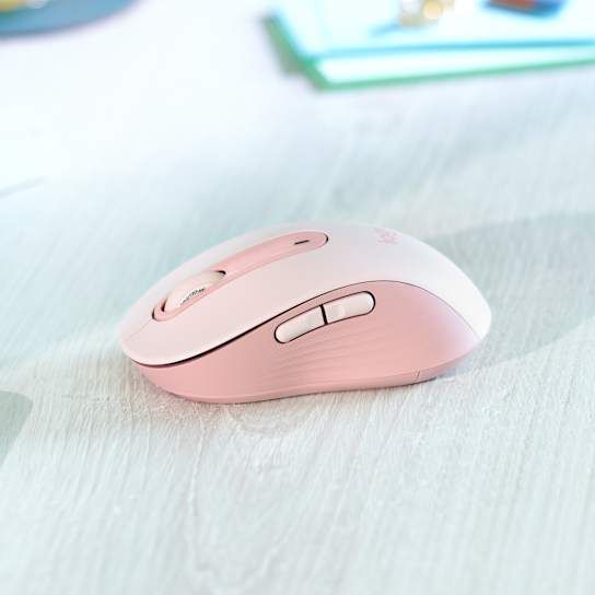 LOGITECH M650L Signature Bluetooth Mouse - ROSE