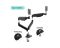 Monitor arm: Gembird MA-DA2-06 Desk mounted adjustable double monitor arm 17"-32" black