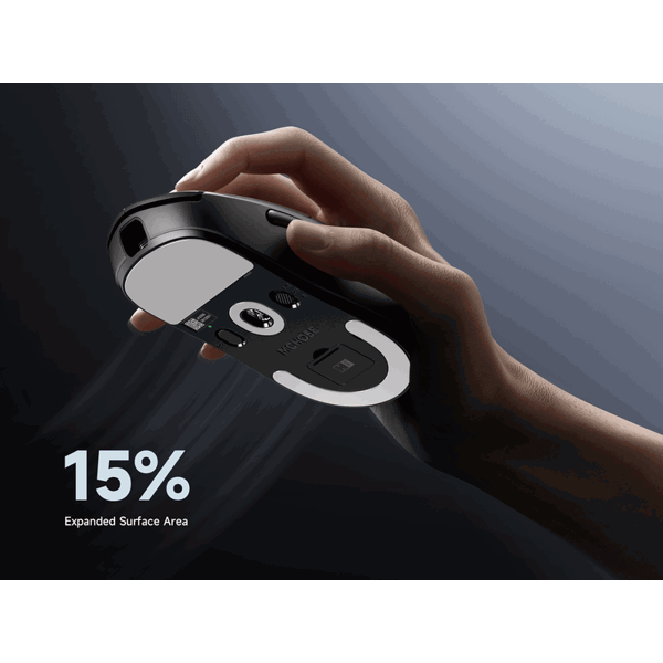 Mouse MCHOSE A5 V3 Ultra, USB-A/WL/BT, 8k, black