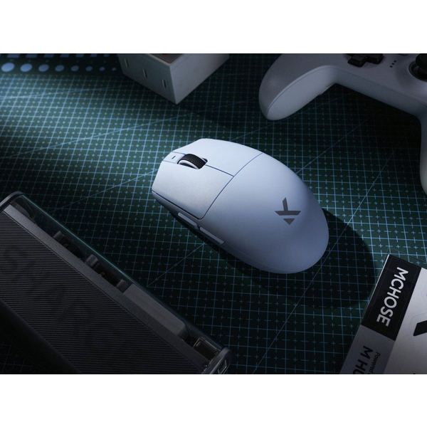Mouse MCHOSE G3 V2, USB-A/WL/BT, синій