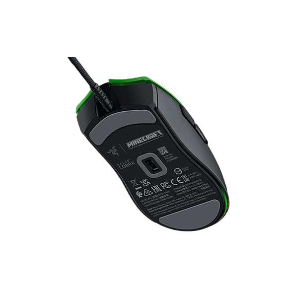 Razer Mouse Cobra, RGB, USB-A, Minecraft Ed.