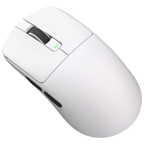 Mouse Royal Kludge RK M3, Wireless, 2.4GHz, Bluetooth, USB, Gaming Mouse, White
