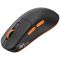 Royal Kludge RK M30 Gaming Mouse Wireless, 2.4GHz, Bluetooth, USB Black Orange