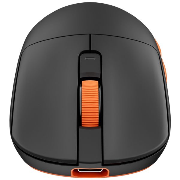 Royal Kludge RK M30 Gaming Mouse Wireless, 2.4GHz, Bluetooth, USB Black Orange
