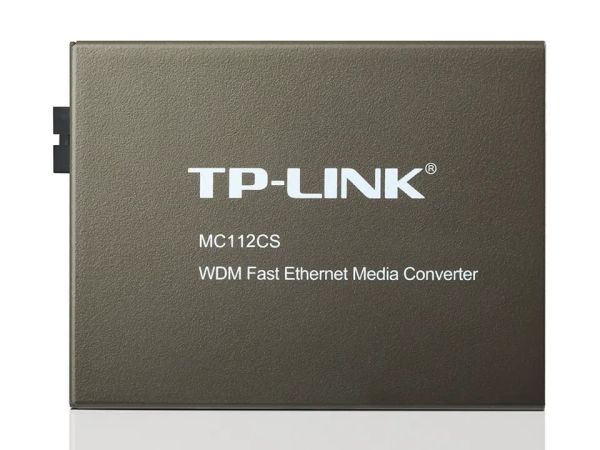 MC112CS, TP-Link, 10/100Mbps WDM Media Converter