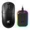 Mouse MCHOSE A7 V2 Ultra Plus, USB-A/WL/BT, 8k, black