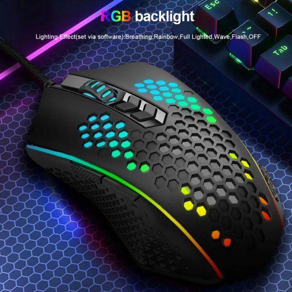 Redragon Memeanlion honeycomb Wired gaming mouse Optical