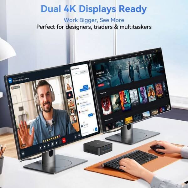 Blackview MP50 Ryzne 5 3500U 16/512GB Black W11P KB+Mouse