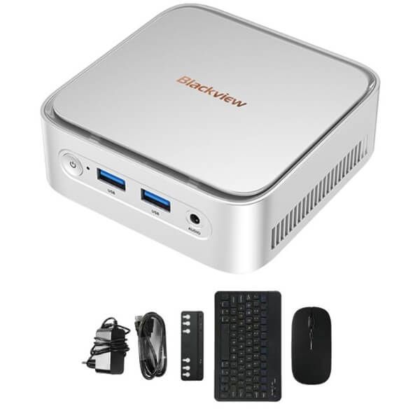 Blackview MP50 Ryzne 5 3500U 16/512GB Silver W11P KB+Mouse