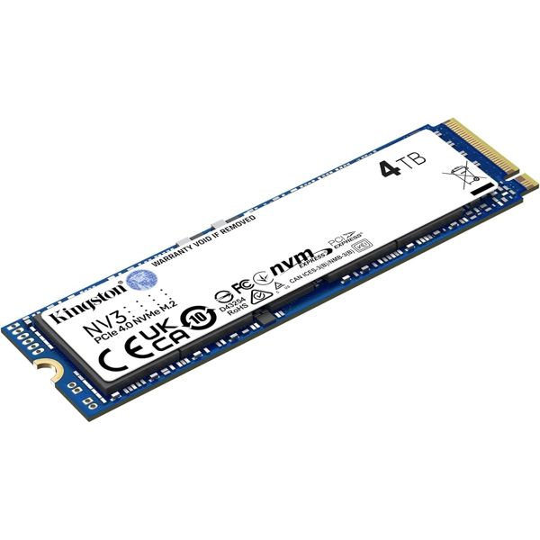 Kingston 4000G NV3 M.2 2280 PCIe 4.0 NVMe SSD