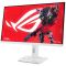Asus Monitor 27" ROG Strix XG27ACS-W HDMI, DP, USB-C, Audio, IPS, 2560x1440, 180Hz, 1ms, sRGB 133%, AdaptiveSync, Pivot, HDR400, white
