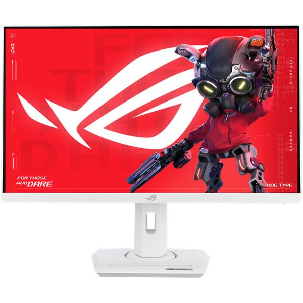 Asus Monitor 27" ROG Strix XG27ACS-W HDMI, DP, USB-C, Audio, IPS, 2560x1440, 180Hz, 1ms, sRGB 133%, AdaptiveSync, Pivot, HDR400, white