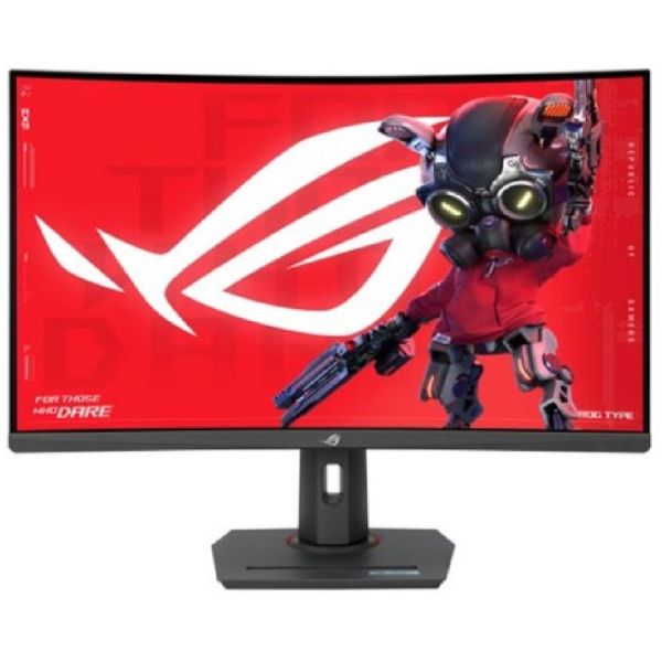 Asus Monitor 31.5" ROG Strix XG32WCS HDMI, DP, USB-C, Audio, VA, 2560x1440, 180Hz, 1ms, sRGB 125%, CURVED, FreeSync, HAS, HDR400
